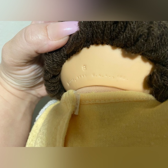 Rare Vintage Silk Tag Stamped Cabbage Patch Doll- Brown Hair - Picture 10 of 17